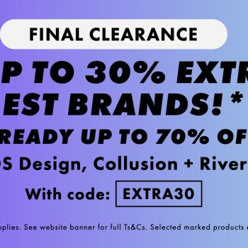 Extra 30% Off Best Brands at ASOS