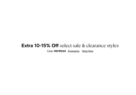 Extra 5% or 10% Off items labeled at Macy's